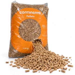Pellets Continente Premium – Palete com 100 Sacos de 15 kg