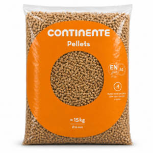 Pellets Continente 15kgs 100 sacos