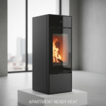 Fogão a pellets 8 kW Aire – Compacta