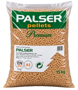 Pellets Palser - Paletas de 100 sacos de 15 kg
